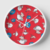 Kat in het Pet | Het rode patroon van de vis (Voorkant)