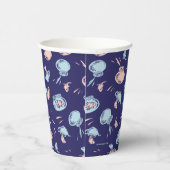 Kat in het Pet | Het vispatroon Papieren Bekers (Rechts)