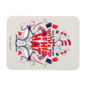 Kat in het Pet Hij was weg met een tip van zijn Pe Magneet (Horizontaal)