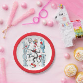 Kat in het Pet | Kijk me aan Papieren Bordje (Feest)