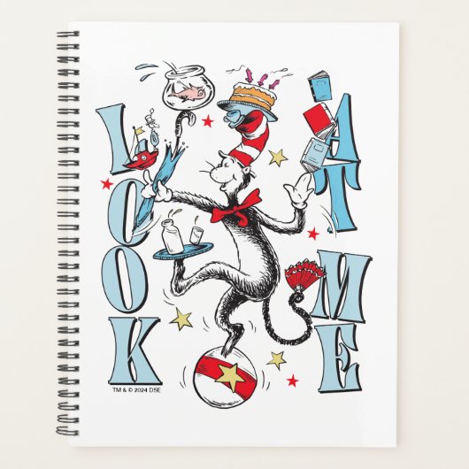 Kat in het Pet | Kijk me aan Planner (Voorkant)