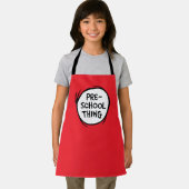 Kat in het Pet | kleuterschool Schort (Insitu)