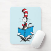 Kat in het Pet Lezen Muismat (Met muis)