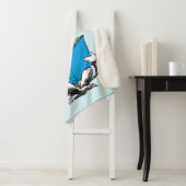 Kat in het Pet Lezen Sherpa Deken (In situ)