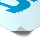 Kat in het Pet  Logo Poster (Hoek)