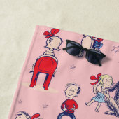 Kat in het Pet | Met een Kinder achtergrond Strandlaken (In situ)