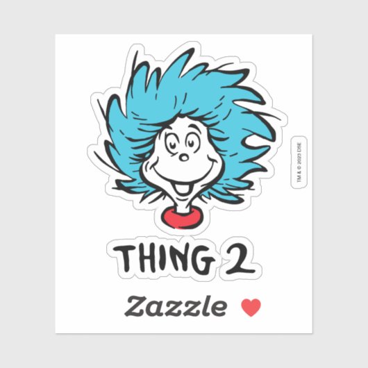 Kat in het Pet | Punt twee Sticker (Vel)