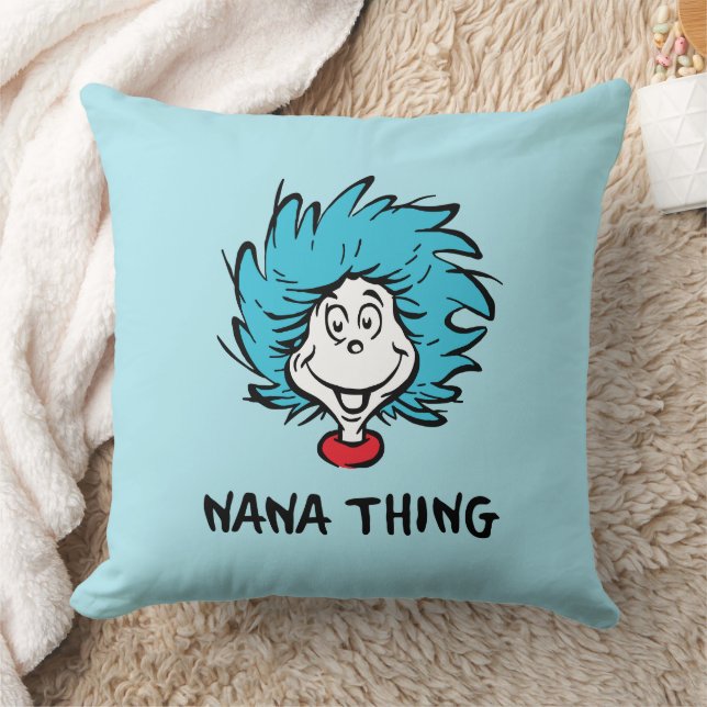 Kat in het Pet | Thing One Thing Two - Nana Thing Kussen (Deken)