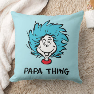 Kat in het Pet   Thing One Thing Two - Papa Thing Kussen