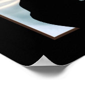 kat in het raam poster (Hoek)