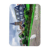 Kat in het traditionele vissersdorp magneet (Verticaal)