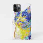 Kat in het zonlicht Button Case-Mate iPhone Case (Achterkant)