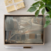  kat in kant op schip ontkoppeling tissuepapier (Geschenk)