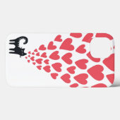 Kat in Love Case-Mate iPhone Case (Achterkant (horizontaal))