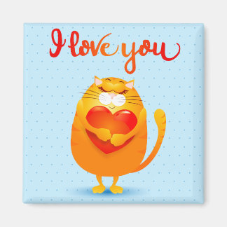 Kat in Love Magneet