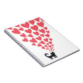 Kat in Love Notitieboek (Rechterzijde)