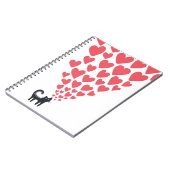 Kat in Love Notitieboek (Linkerzijde)