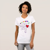 Kat in Love T-shirt (Voorkant volledig)