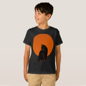 KAT IN MAANLICHT T-SHIRT (Voorkant volledig)