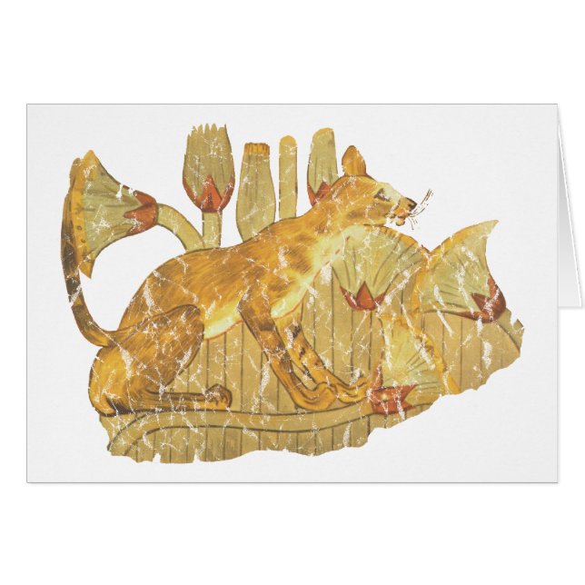 kat in moeras (Voorkant Horizontaal)