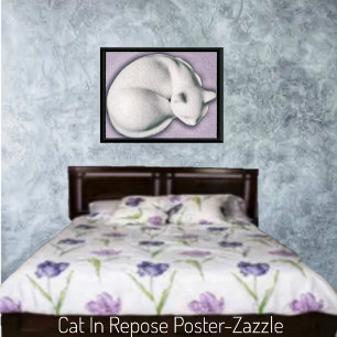 Kat in repose II Poster