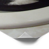 Kat in roze poster (Hoek)