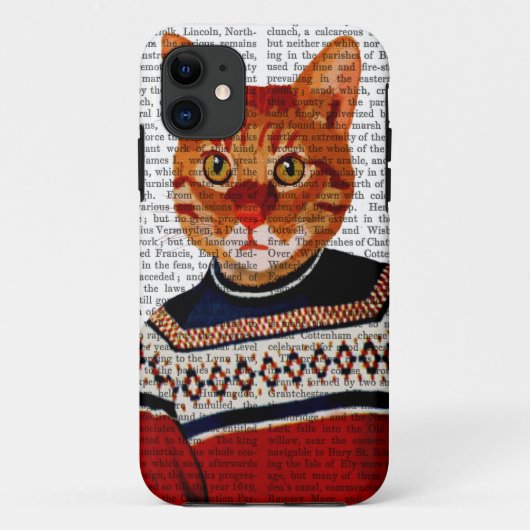 Kat in Ski Sweater 2 Case-Mate iPhone Case (Achterkant)