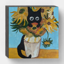 Kat in Van Gogh