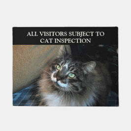 Kat Inspectie onweerstaanbaar zorro Doormat Deurmat