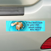 Kat Inspiratie Bumpersticker (Op auto)