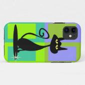 Kat Iphone 5 Hoesje atoomretroflector (Achterkant (horizontaal))