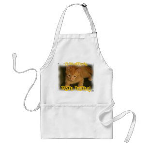 Kat "I'S DA OFFICIAL TASTE TESTER" Apron Standaard Schort