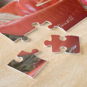 Kat is geraakt legpuzzel (Zijkant)