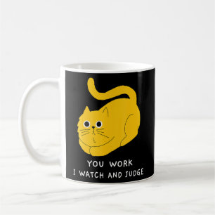 Kat je werk waar ik naar kijk en waar ik de klauw koffiemok