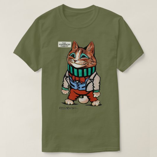 Kat jongen, Louis Wain T-shirt (Design voorkant)