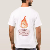 Kat Kaars T-shirt (Achterkant)