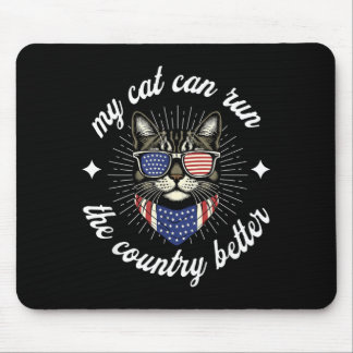 Kat kan het land beter runnen katten tegen trump muismat