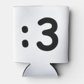 Kat kant Emoticon:3 Blikjeskoeler (Voorkant)