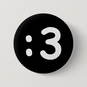 Kat kant Emoticon: 3 Button