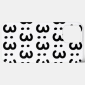 Kat kant Emoticon:3 Case-Mate iPhone Case (Achterkant (horizontaal))