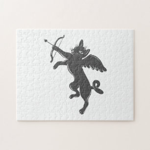 kat kast - achtergrondkleur kiezen legpuzzel