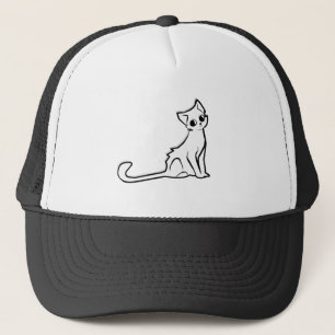 Kat Kat Animal Cute Vector Clipart Sticker Trucker Pet
