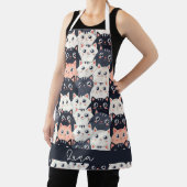 Kat Kat Kaleidoscope Schort (Insitu)