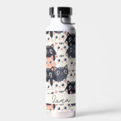 Kat Kat Kaleidoscope Waterfles (Links)