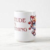 kat, kat koffiemok (Center)