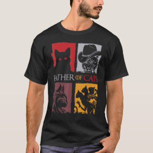 Kat Kat Papa van katten T-shirt