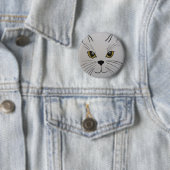 Kat Kat Ronde Button 5,7 Cm (In situ)