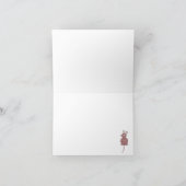 Kat Kat Wenskaart Feestdagen Kaart (Binnen)