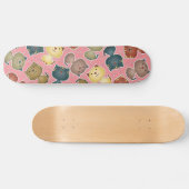 Kat Kats Pink Skateboard (Horizontaal)