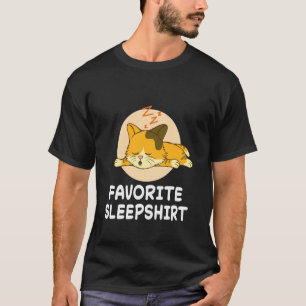 Kat Katten Sluimeren Slapen Slaap Pyjama Nachthemd T-shirt